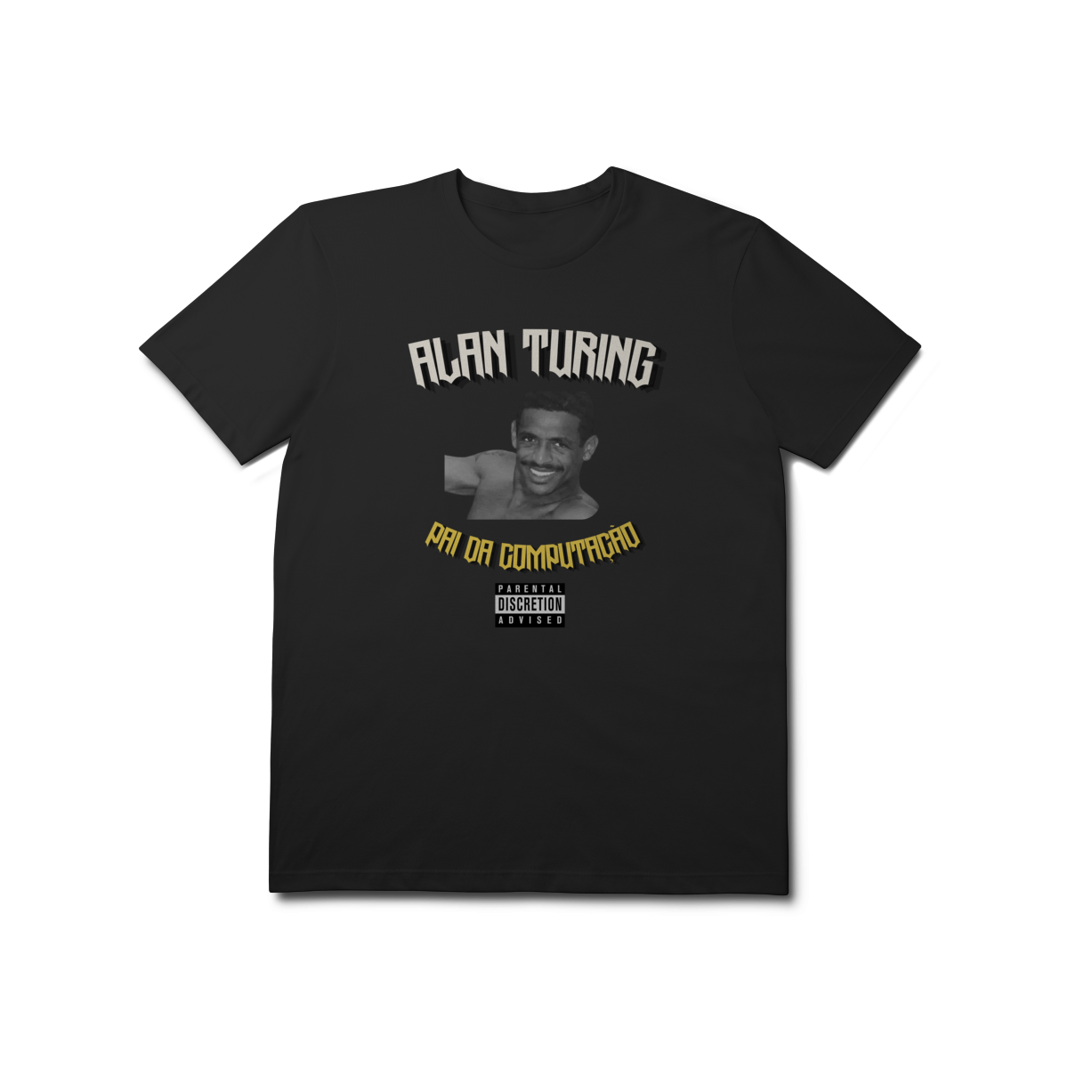 Camiseta 100% Algodão - Alan Turing