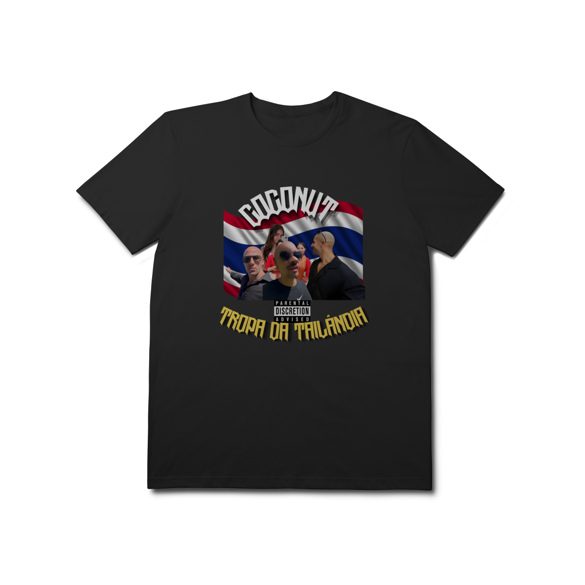 Camiseta 100% Algodão - Tailândia