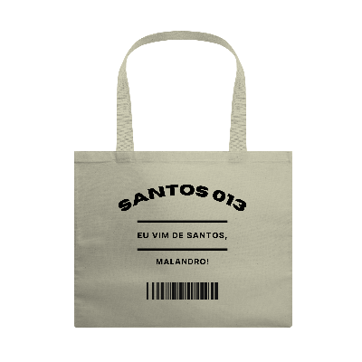 Ecobag - Santos 013 - Eu vim de Santos, malandro