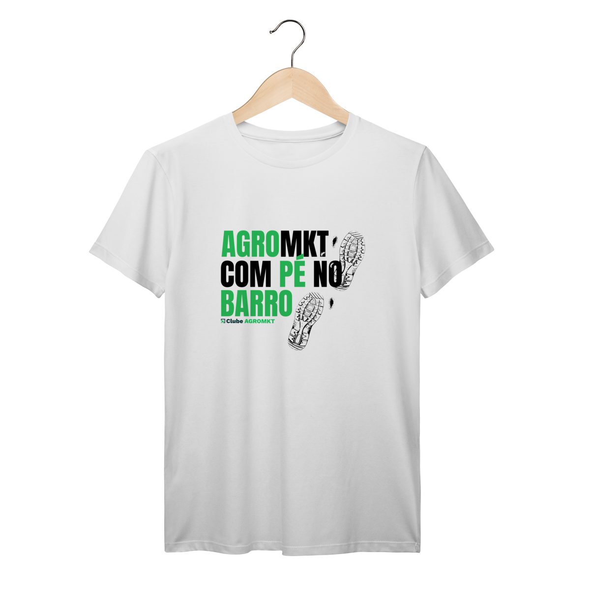 Camiseta - Pé no barro