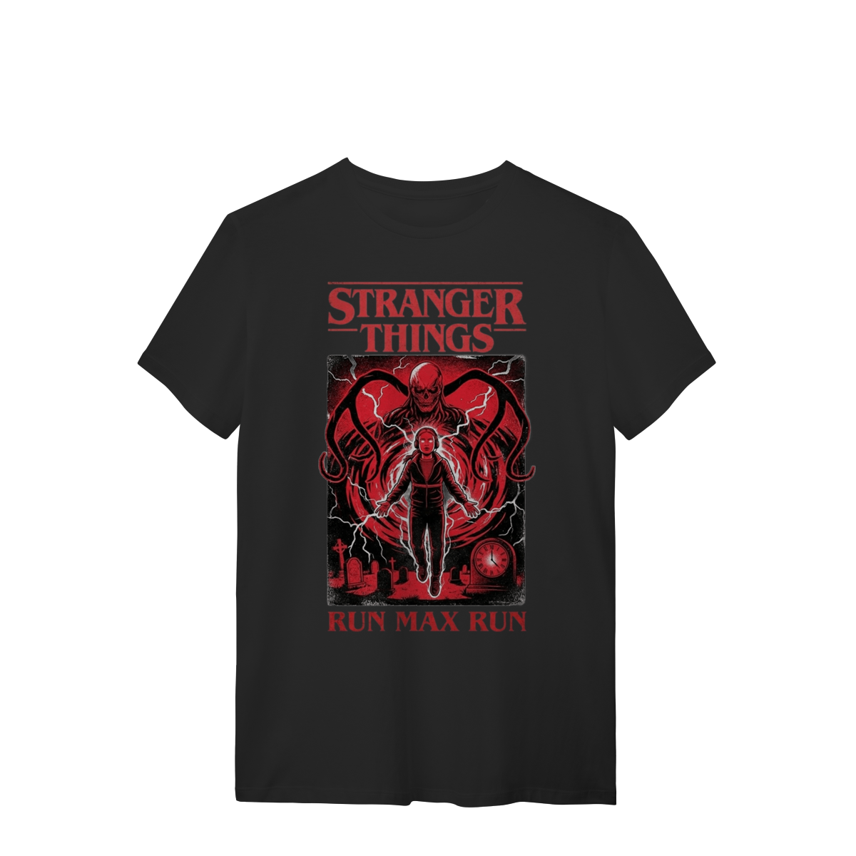 T-shirt Max Stranger Things Unissex