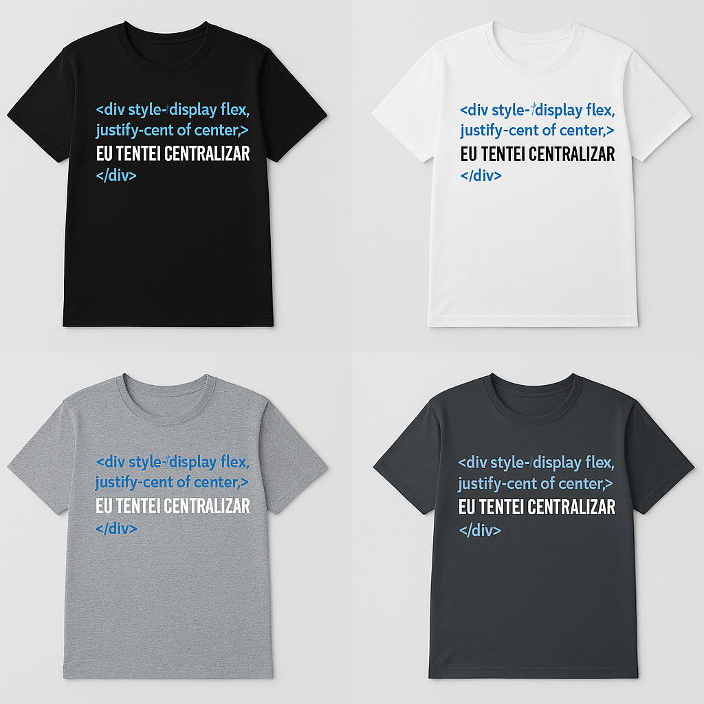 Camiseta Estonada – Eu Tentei, Juro!