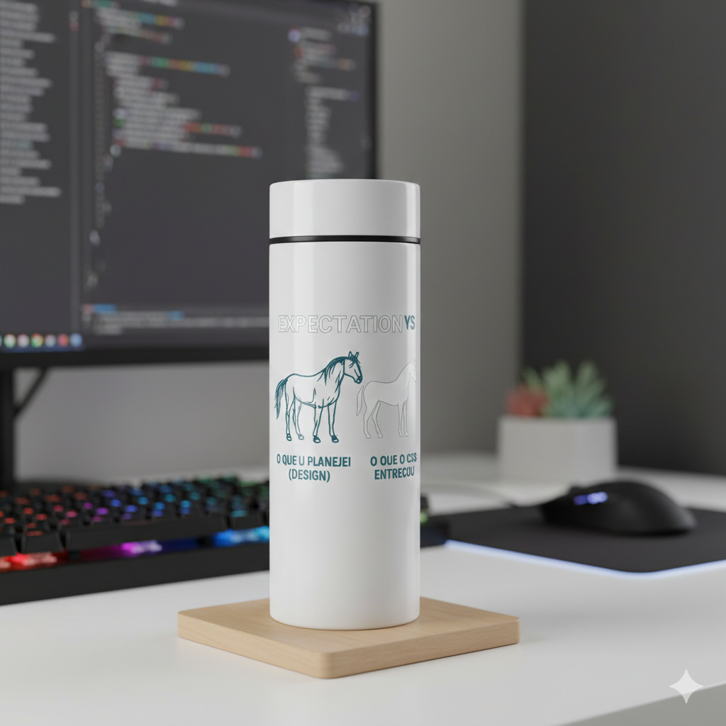 Garrafa Dev Root: O Ciclo de Hidratação e Código