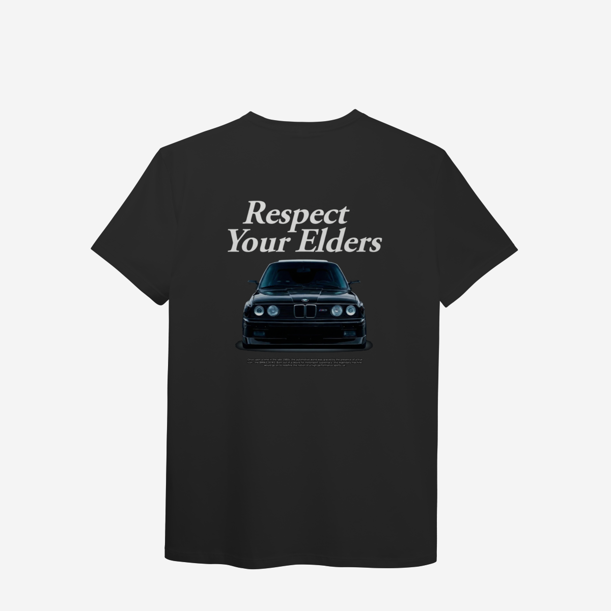 Camiseta Pima - Respect BMW E30 M3