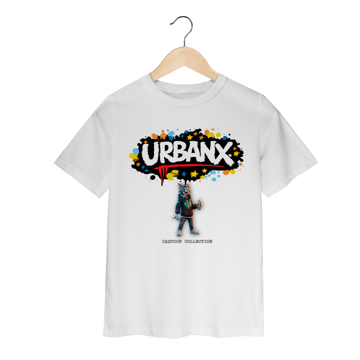 Camisa UrbanX – Front Edition (Tom & Jerry)