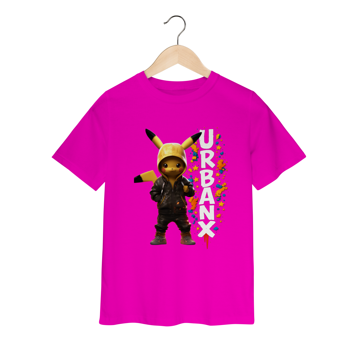 Camisa UrbanX – Heroes Collection (Pikachu Edition)