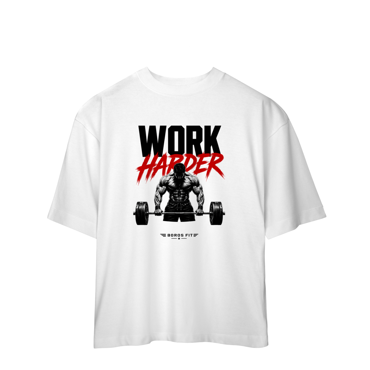Camiseta Oversized Work Harder