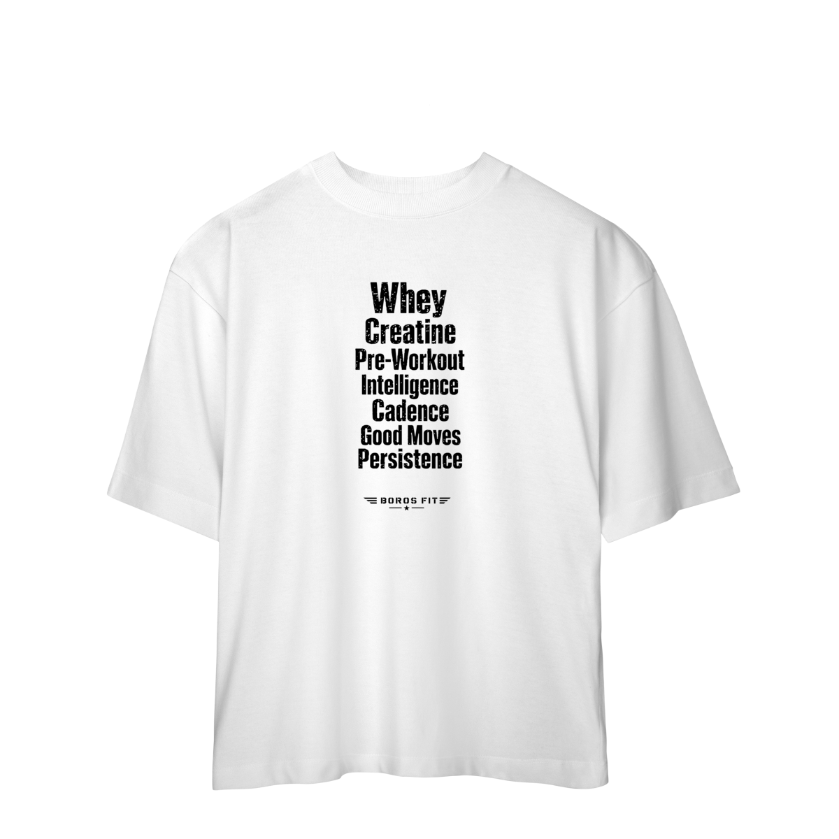 Camiseta Oversized Whey Pre Workout