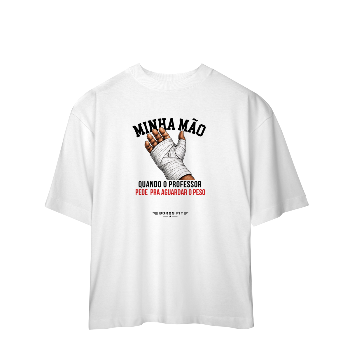 Camiseta Oversized Minha Mão