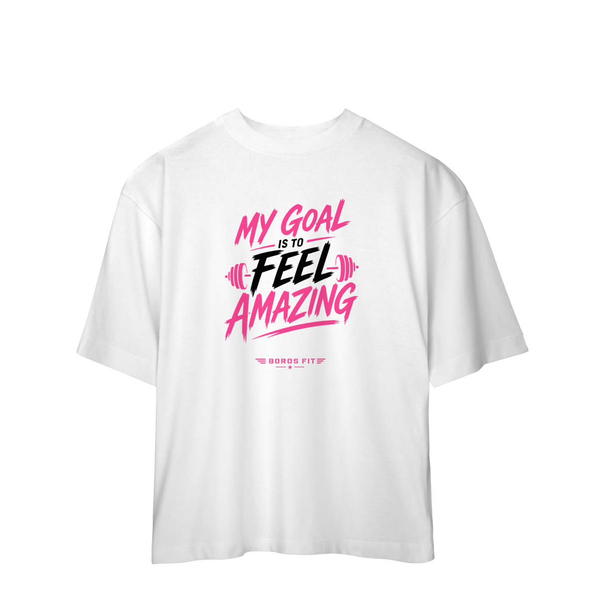 Camiseta Oversized Feel Amazing