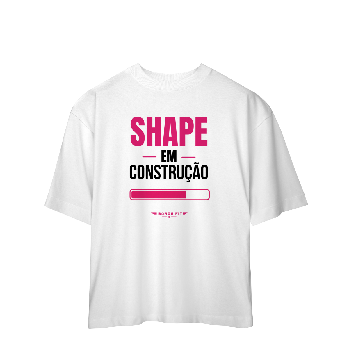 Camiseta Oversized Shape em Construção