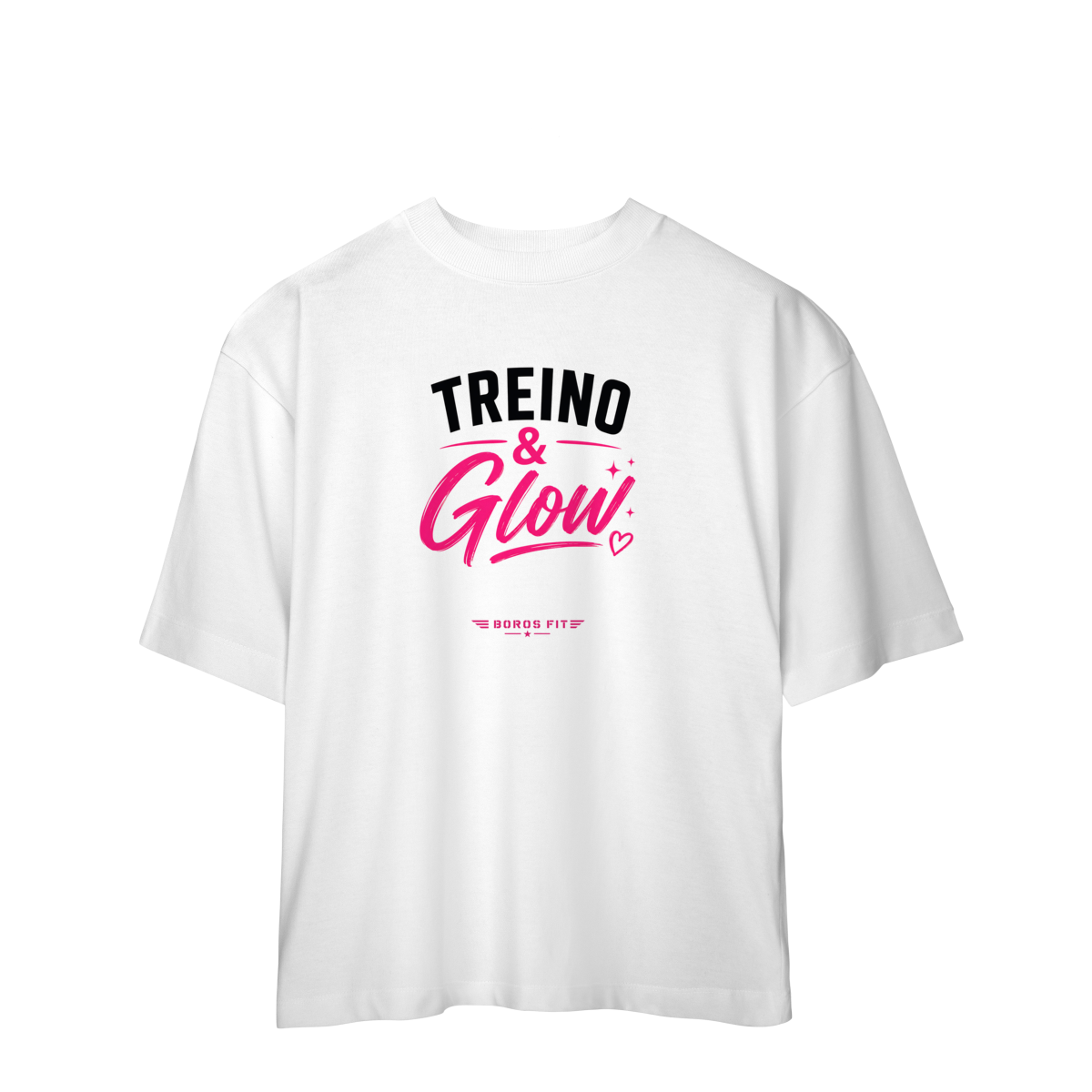 Camiseta Oversized Treino e Glow