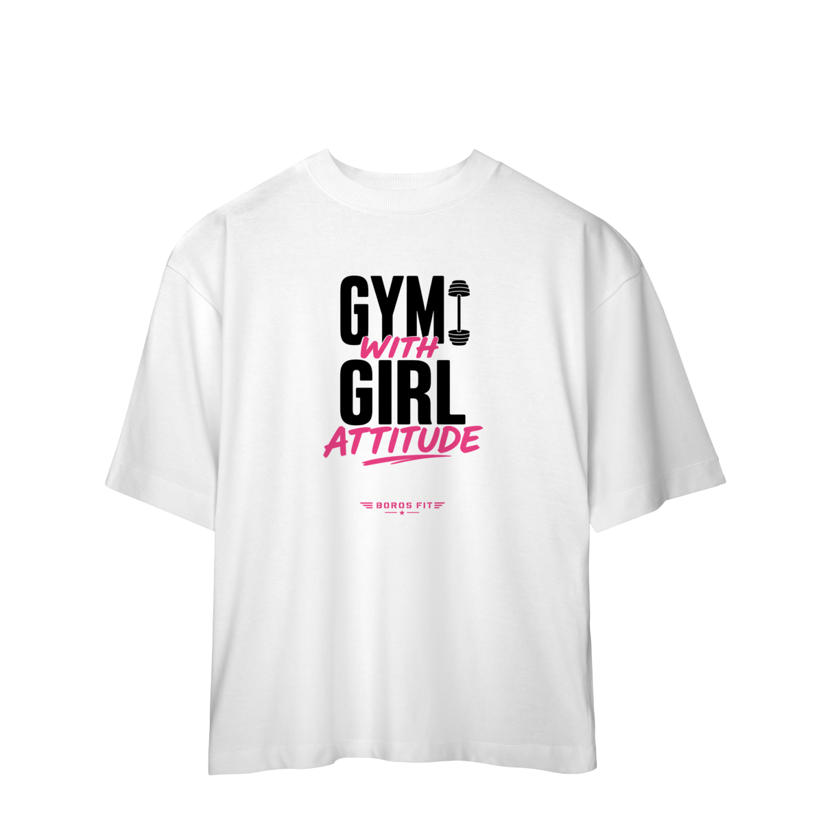 Camiseta Oversized Gym Girl