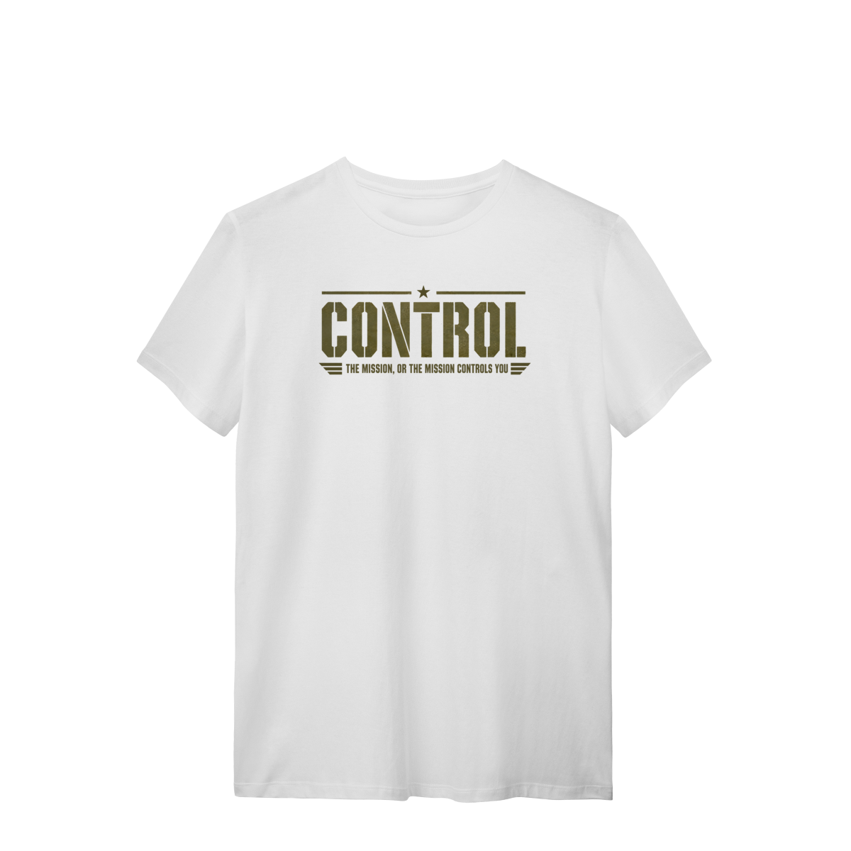 Camiseta Masculina Control the Mission