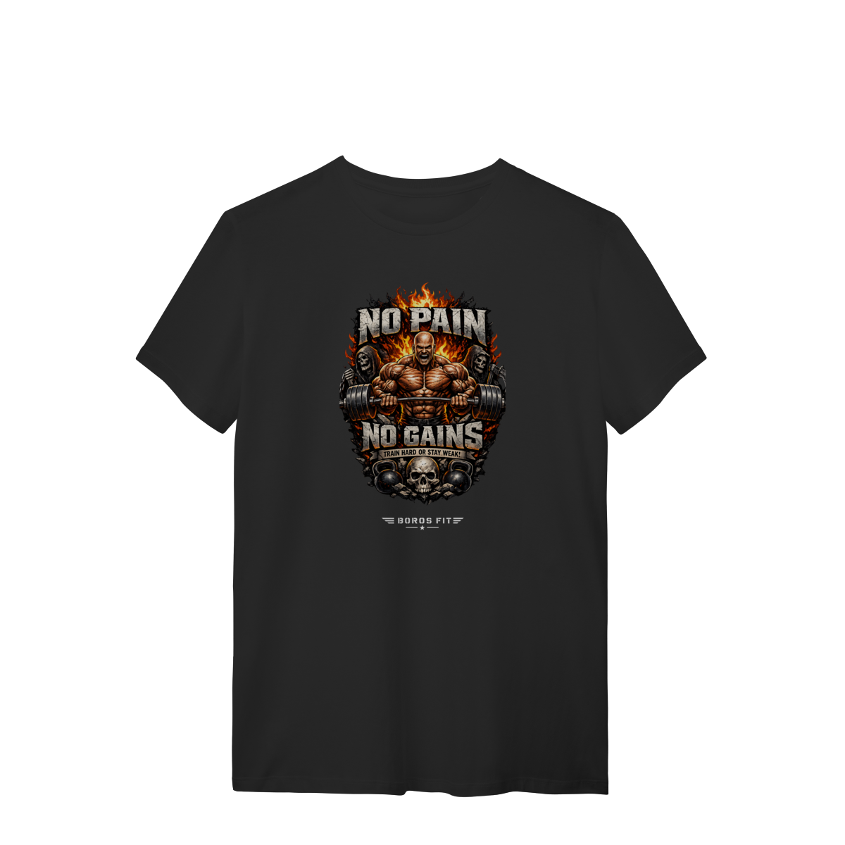 Camiseta Masculina No Pain