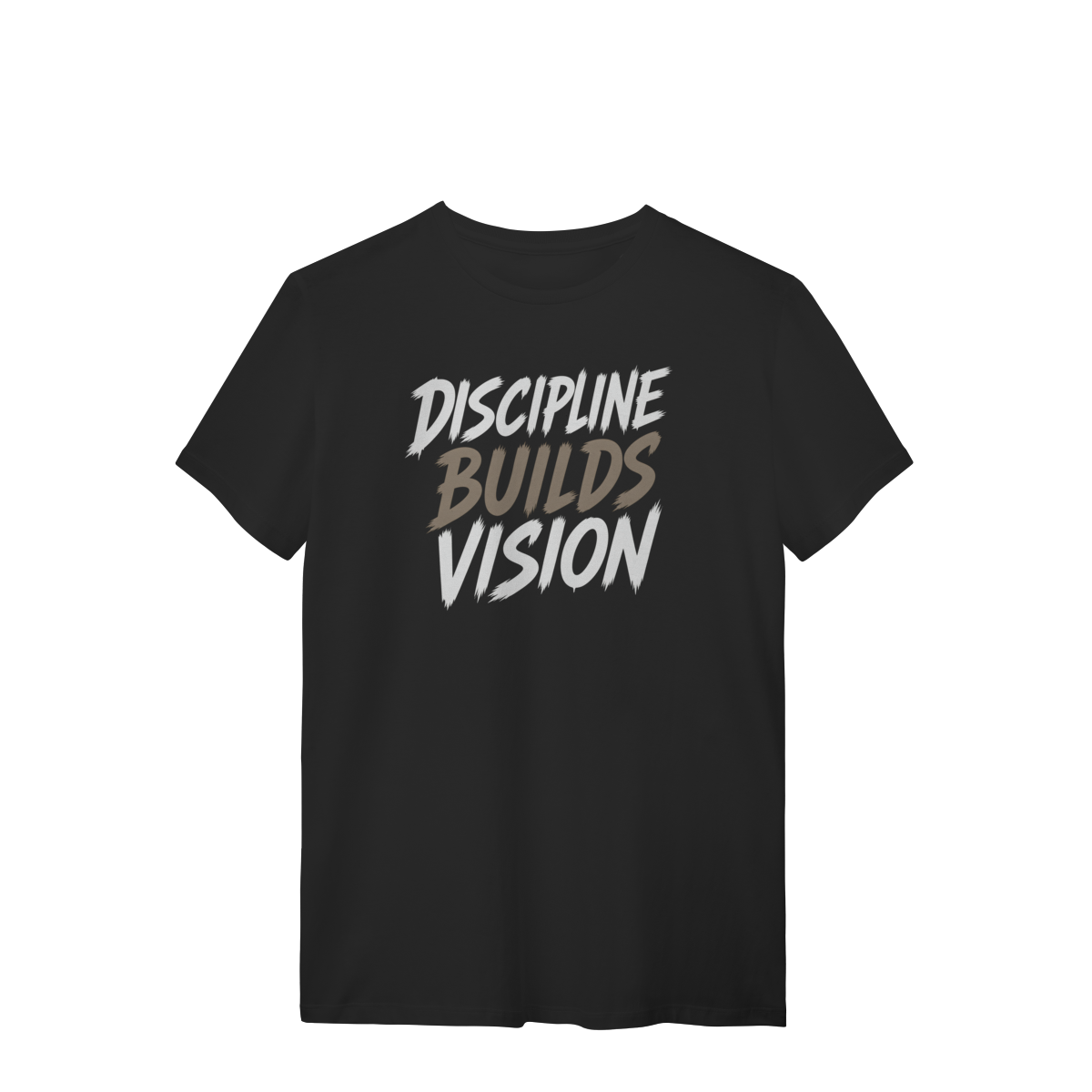 Camiseta Masculina Discipline Builds Vision