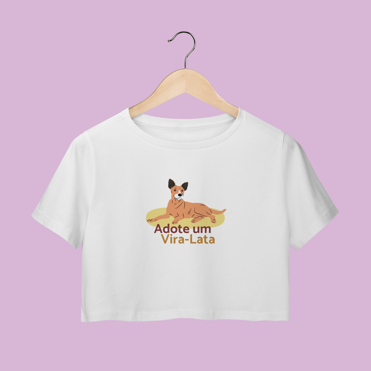 Cropped Adote um Vira-Lata - Dog Style