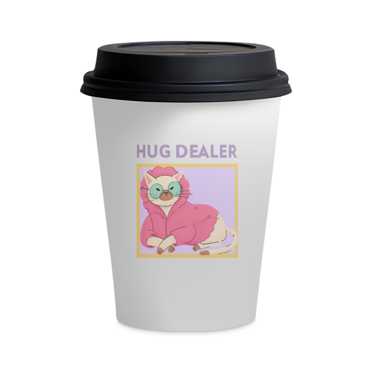 Copo Cerâmica - HUG DEALER Gato