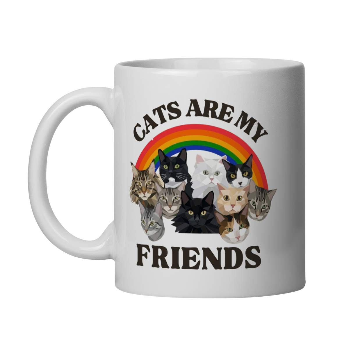 Caneca - Cats are my friends