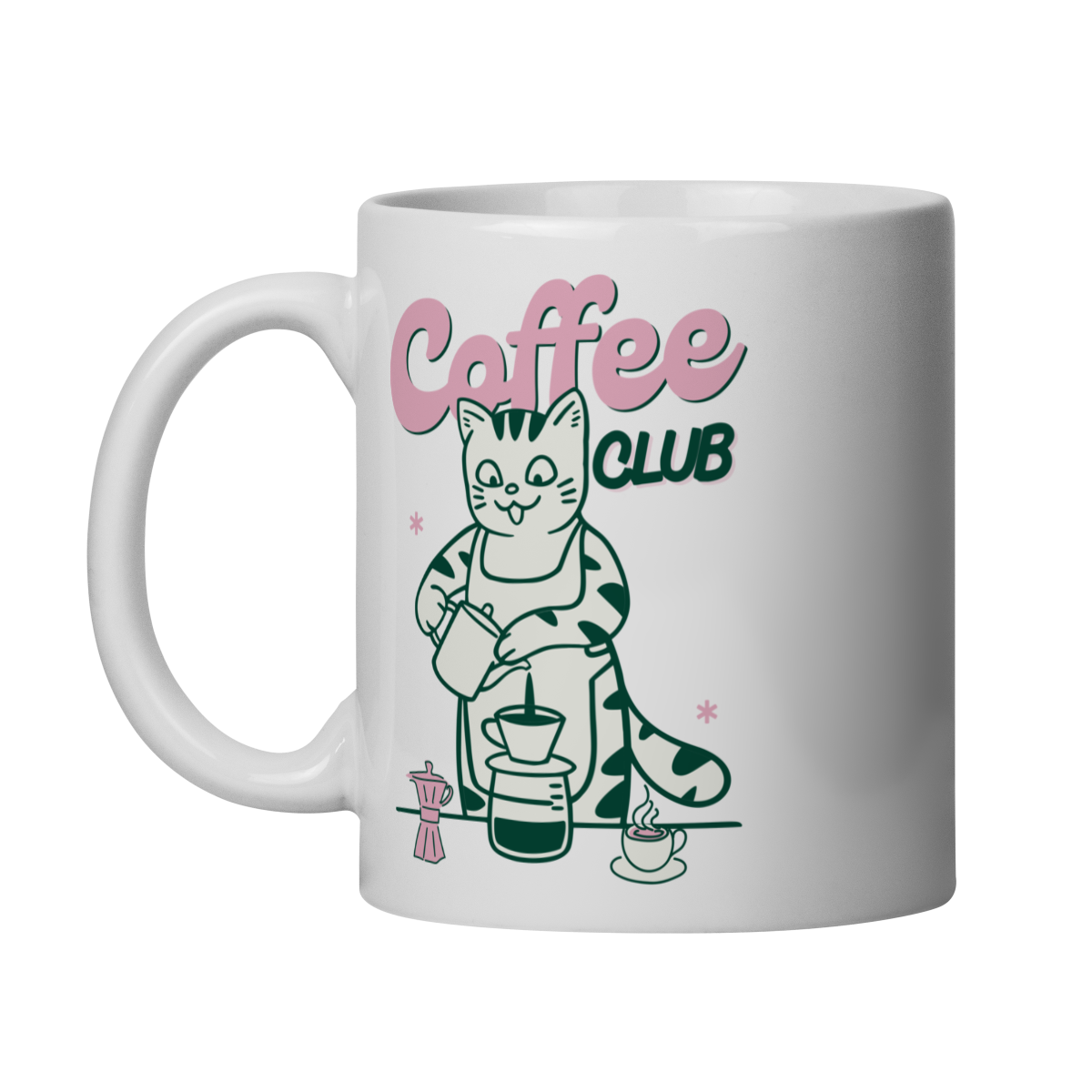Caneca - Coffee club gatinho