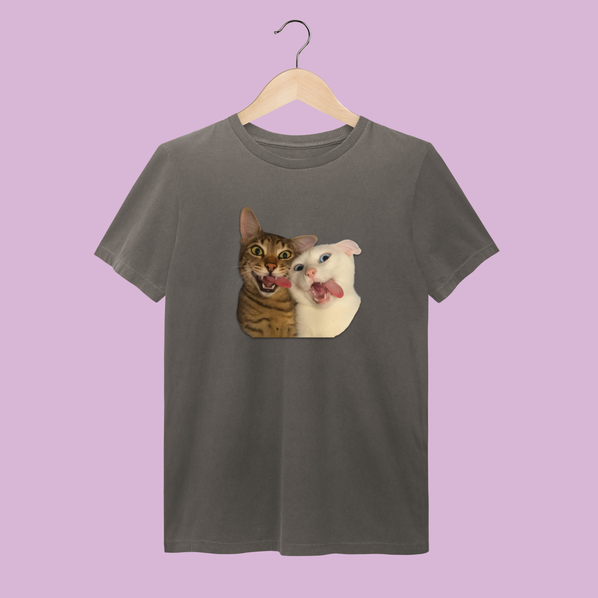 Camiseta Estonada Gatinhos Engraçados