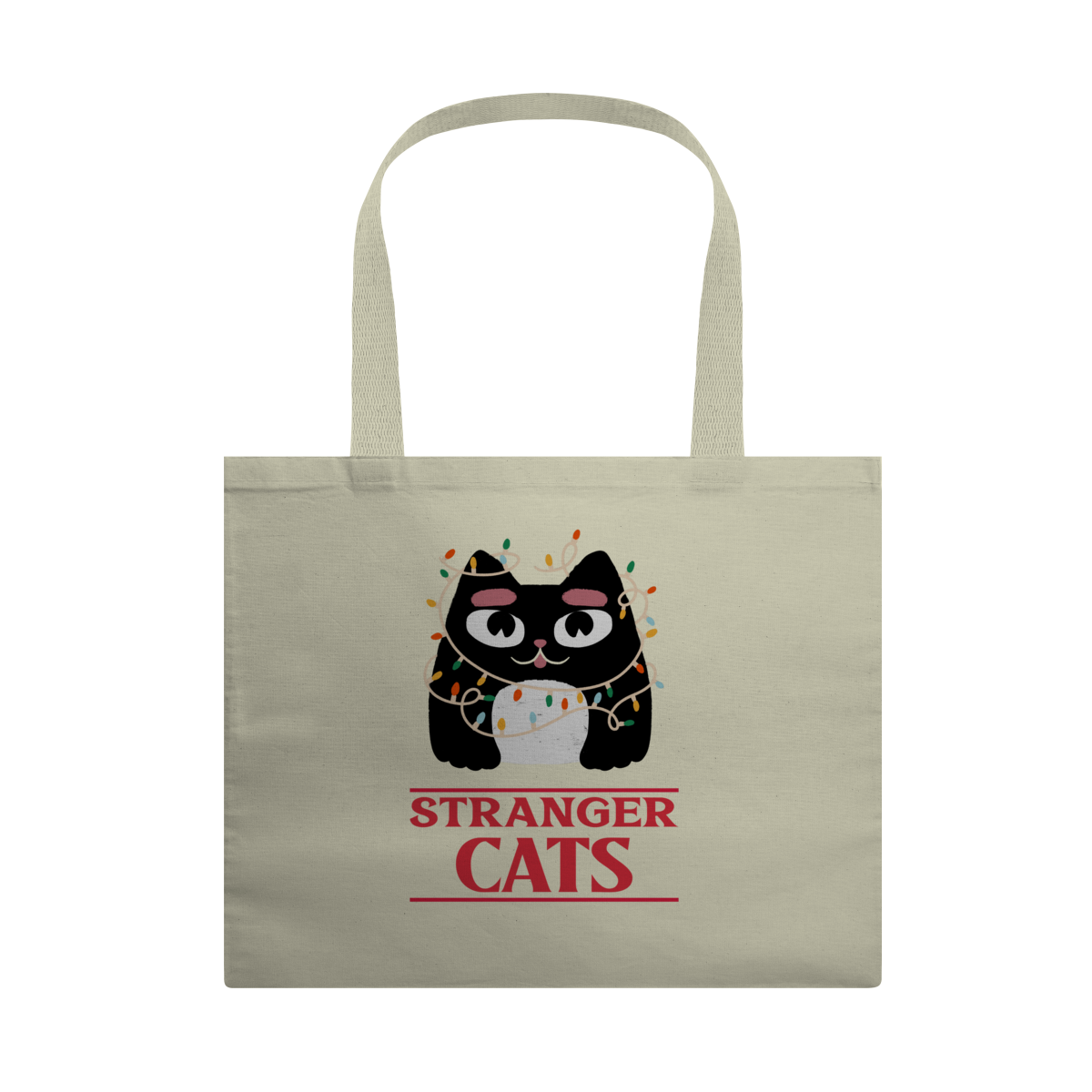 Ecobag Stranger Cats - 100% Algodão