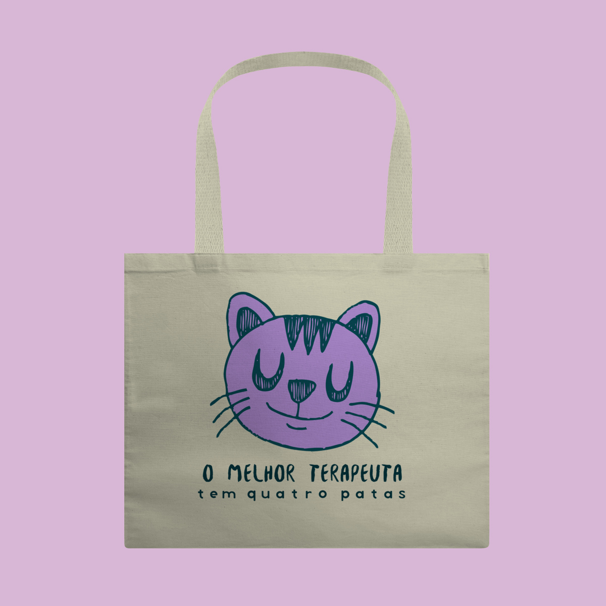 Ecobag - Gato Terapeuta