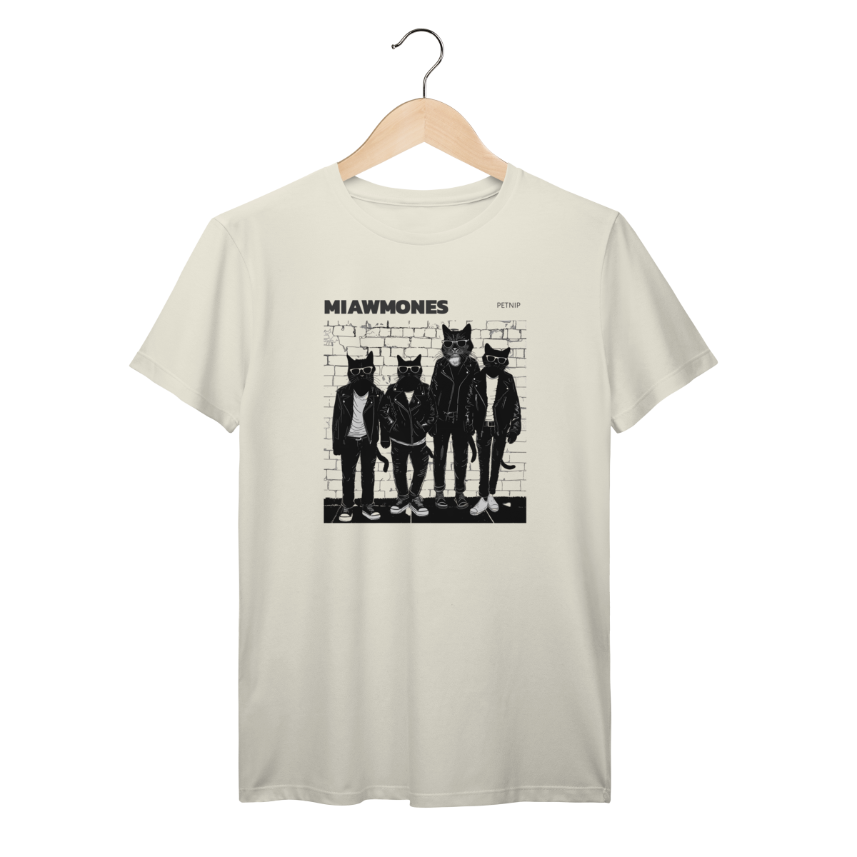 Camiseta 100% Algodão - MIAWMONES