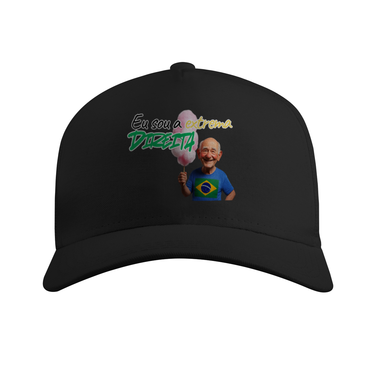 Boné Americano c/ Tela 