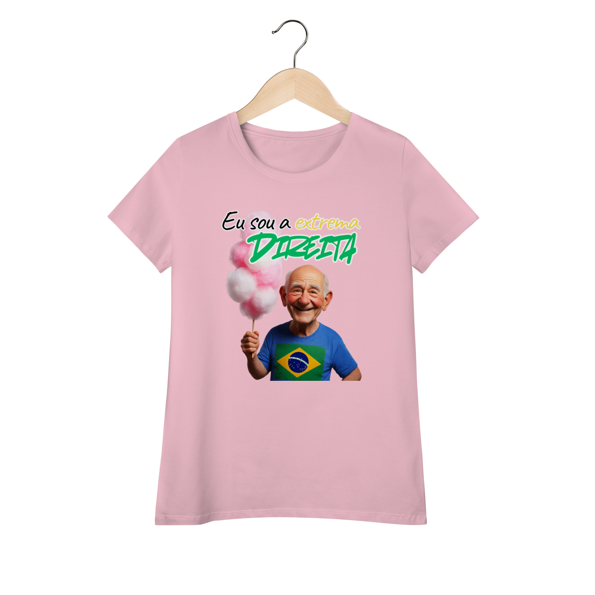 Camiseta Feminina Baby Long Pima 