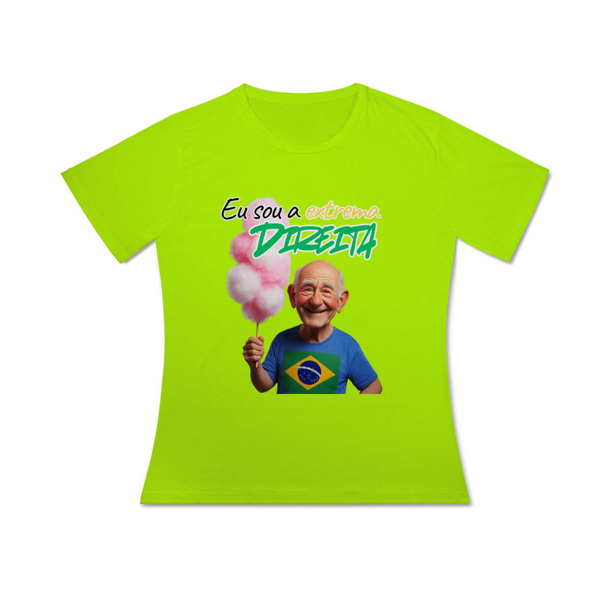 Camiseta Feminina Baby Long Sport Dry UV 