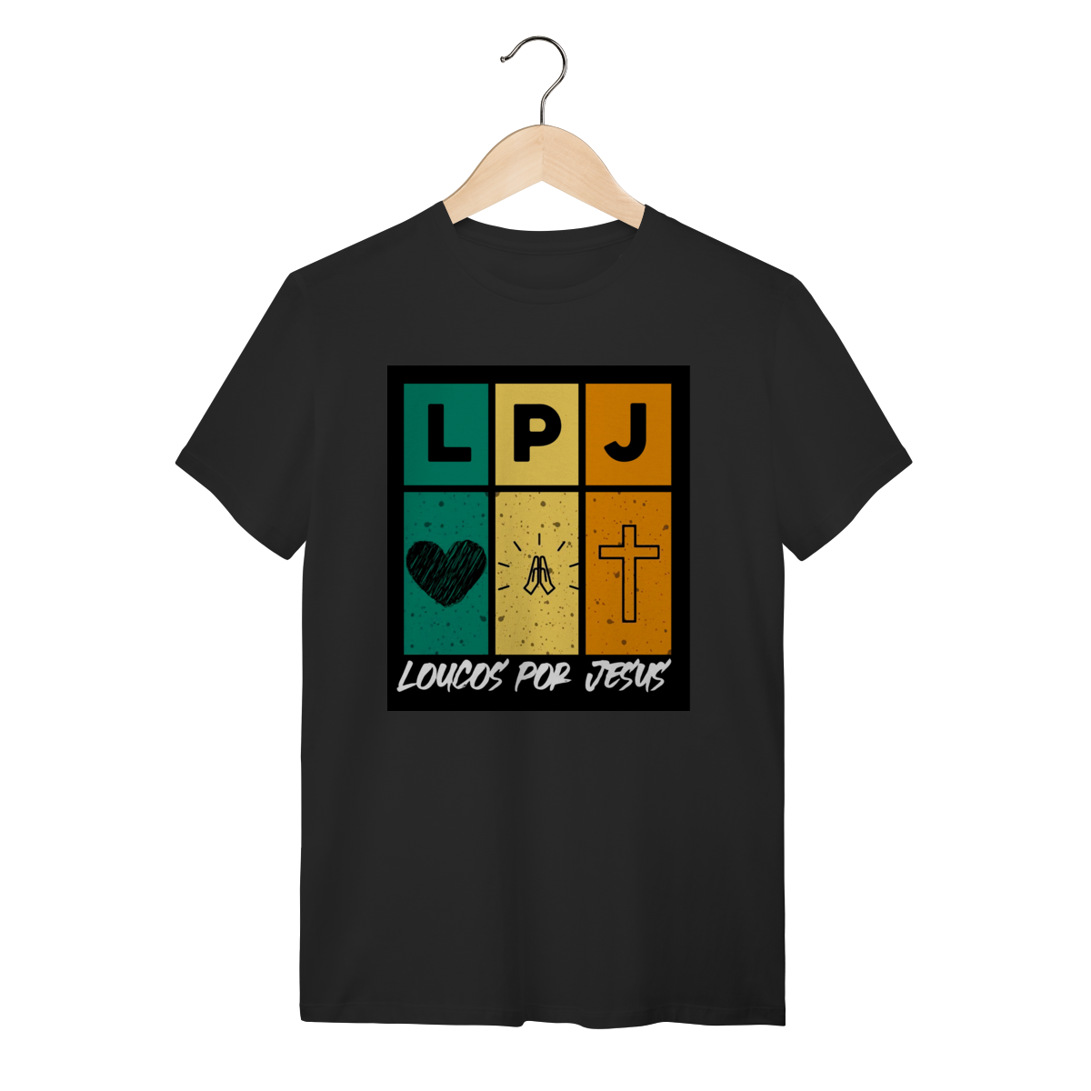 Camiseta LPJ loucos por Jesus