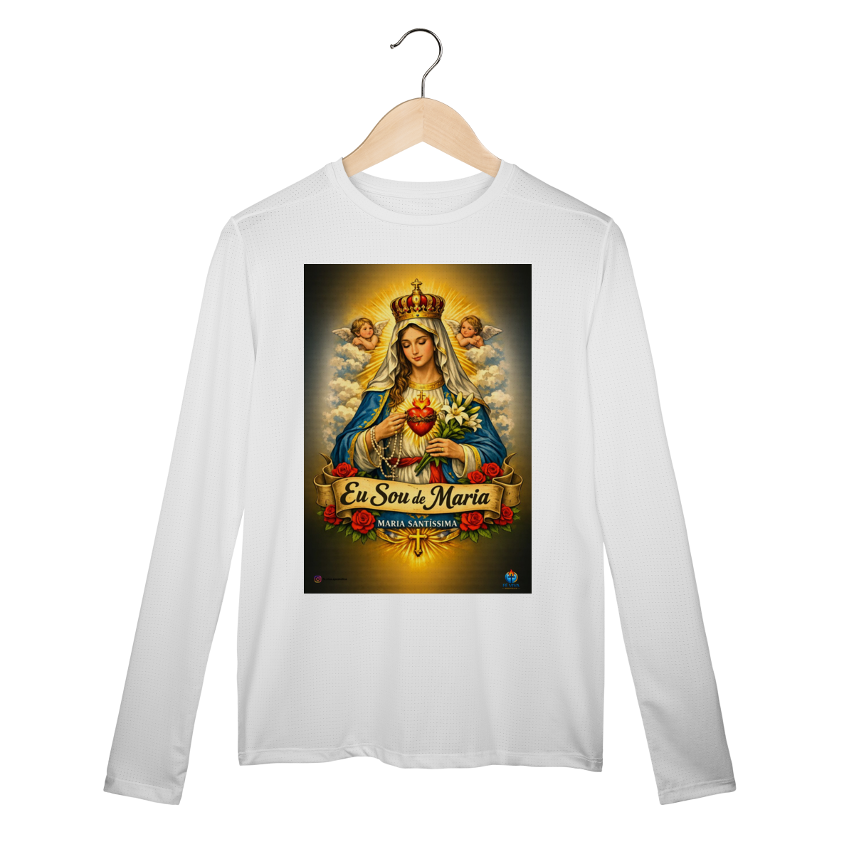 Camisa Manga Longa - Sou de Maria