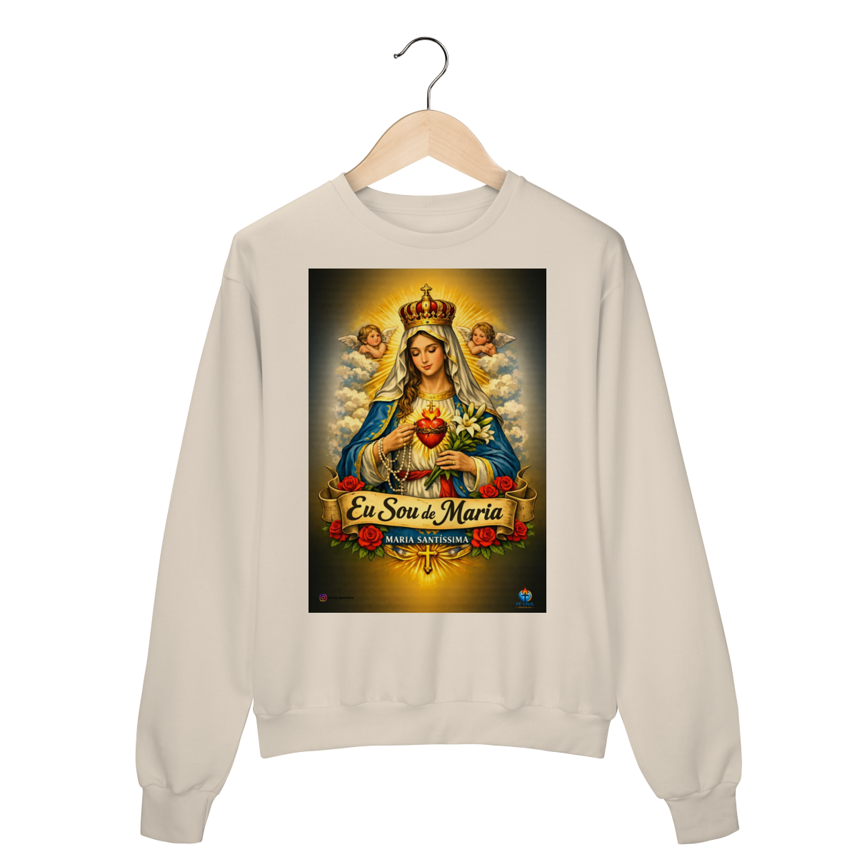 Moletom Prime Fechado - Sou de Maria