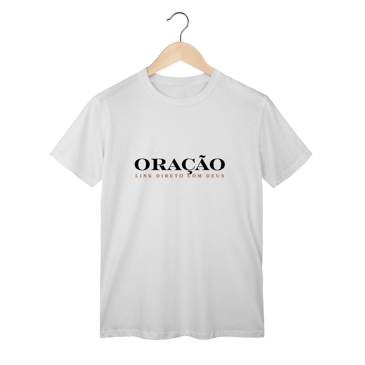Camiseta Oração: Link Direto com Deus
