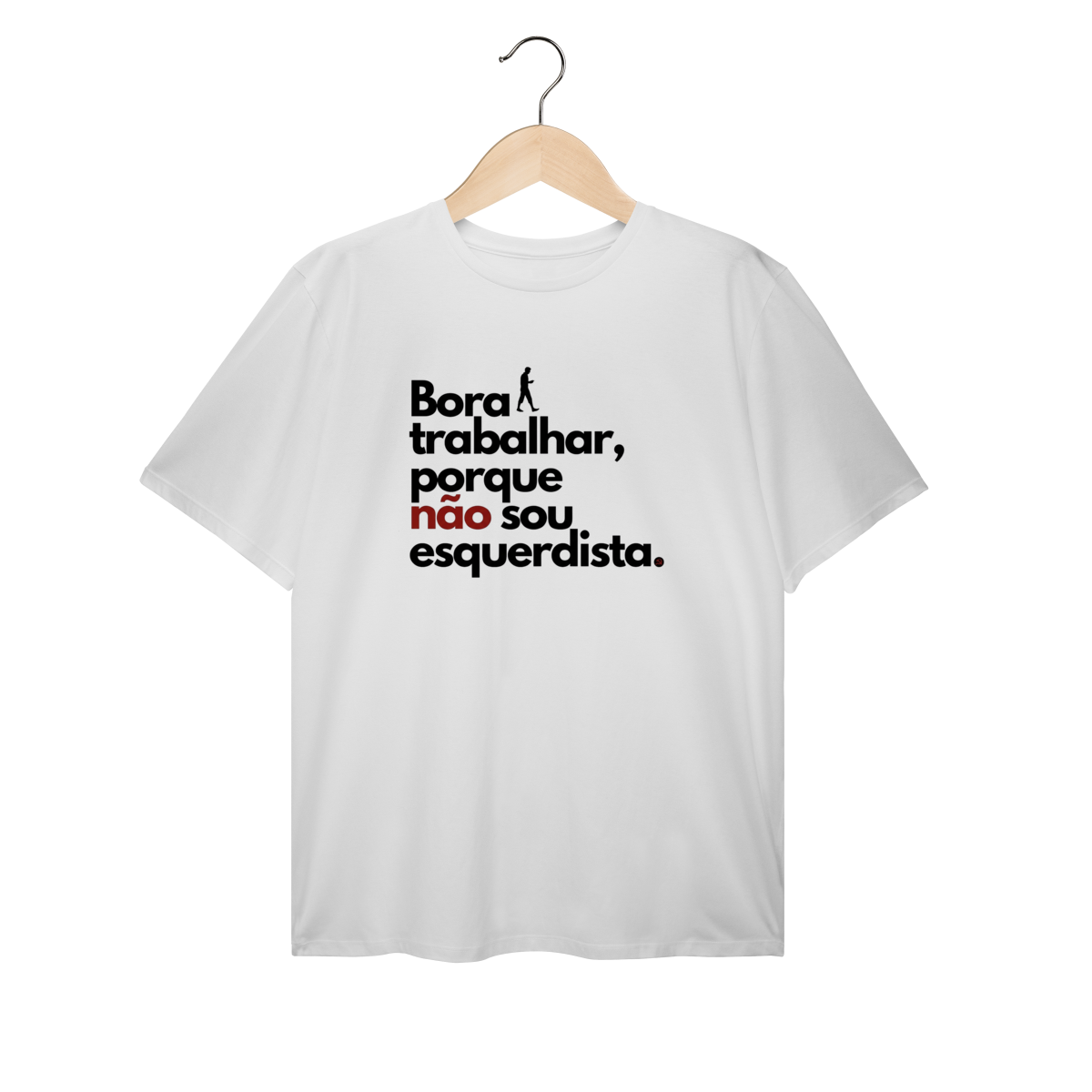 Camiseta Plus Size BORA TRABALHAR