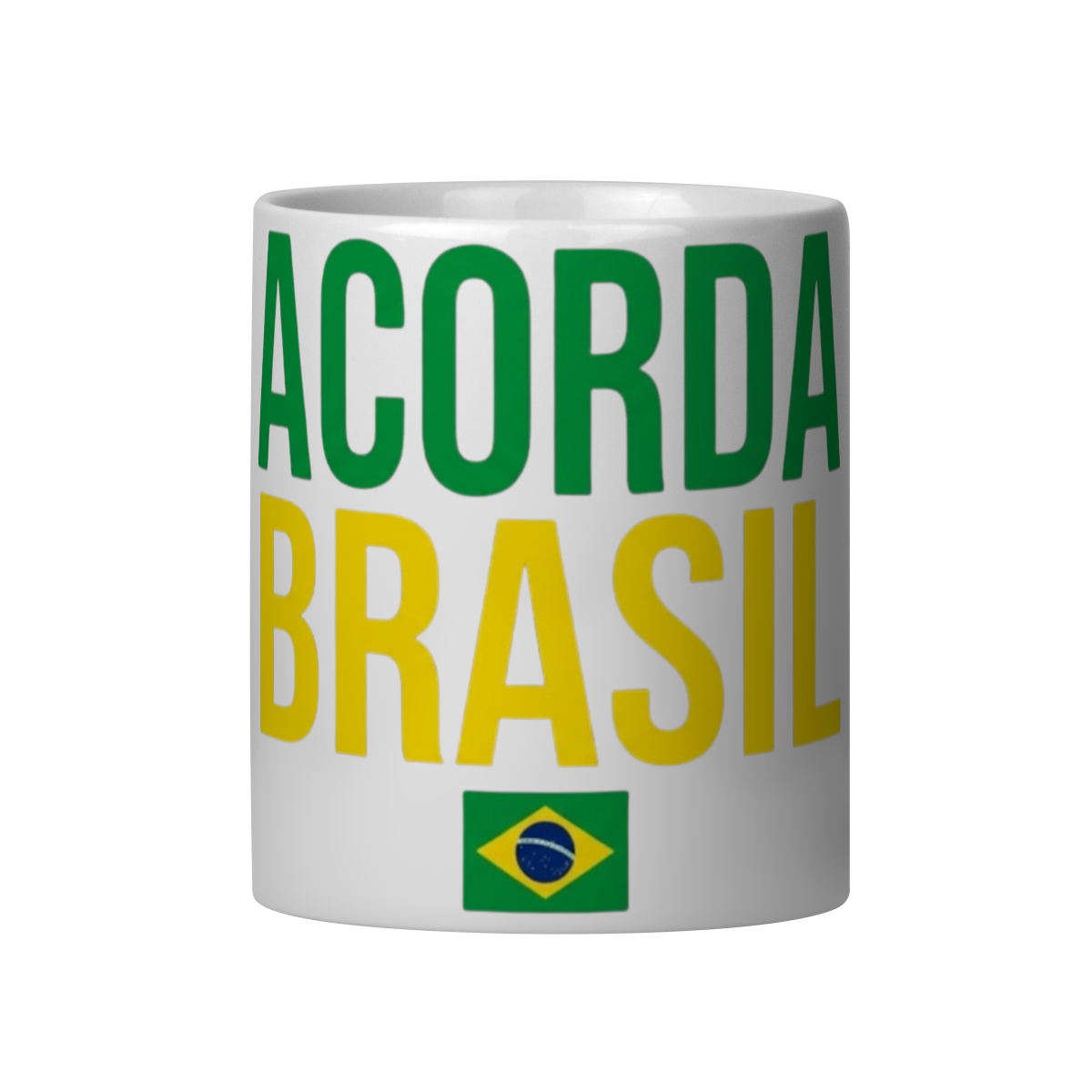 Caneca ACORDA BRASIL