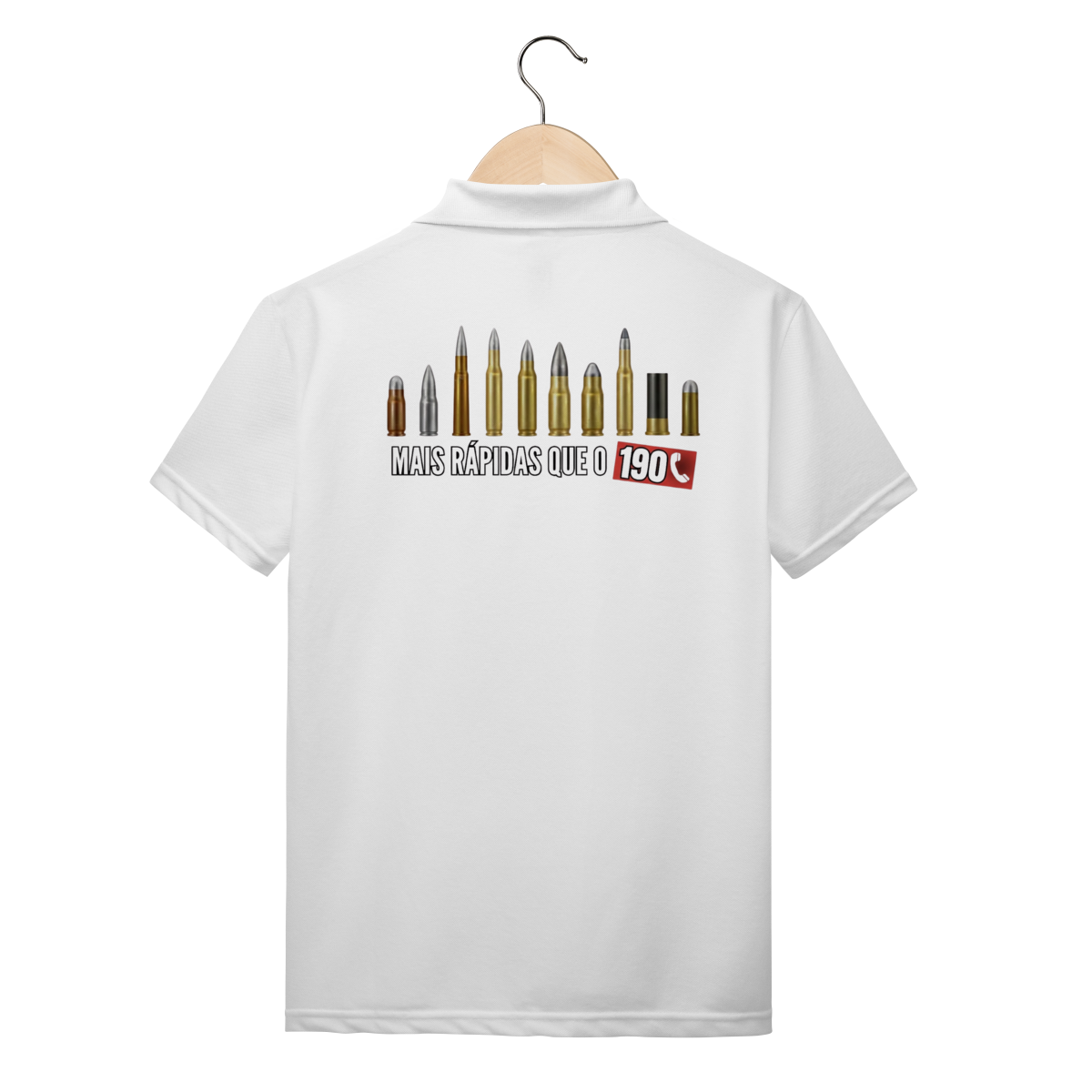 Camisa Polo MAIS RÁPIDAS QUE O 190