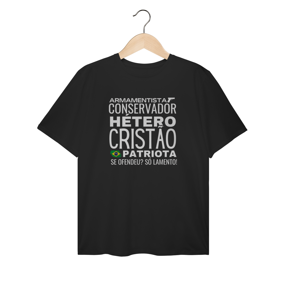 Camiseta Plus Size do CONSERVADOR
