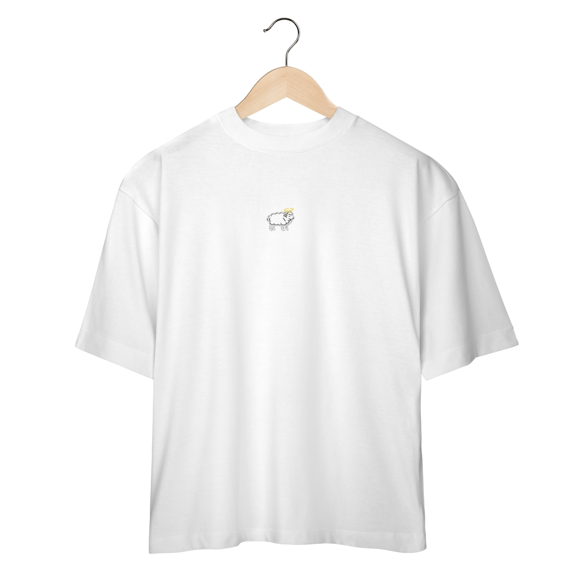 camiseta Oversized  jovem cristão