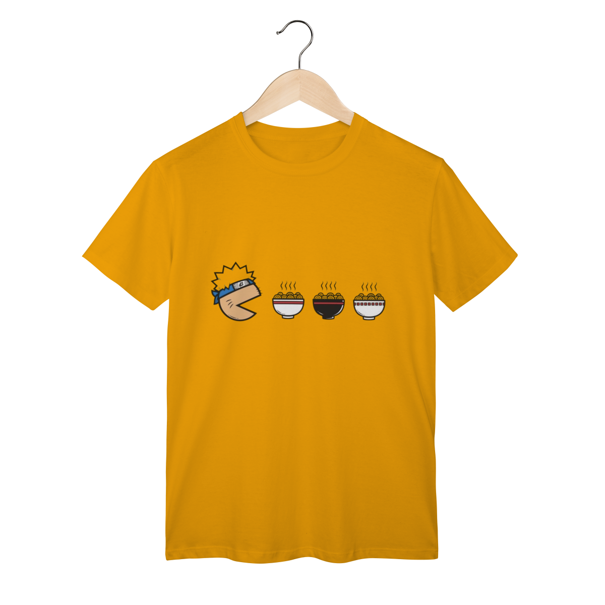 Camiseta- Naruto Pac-Man