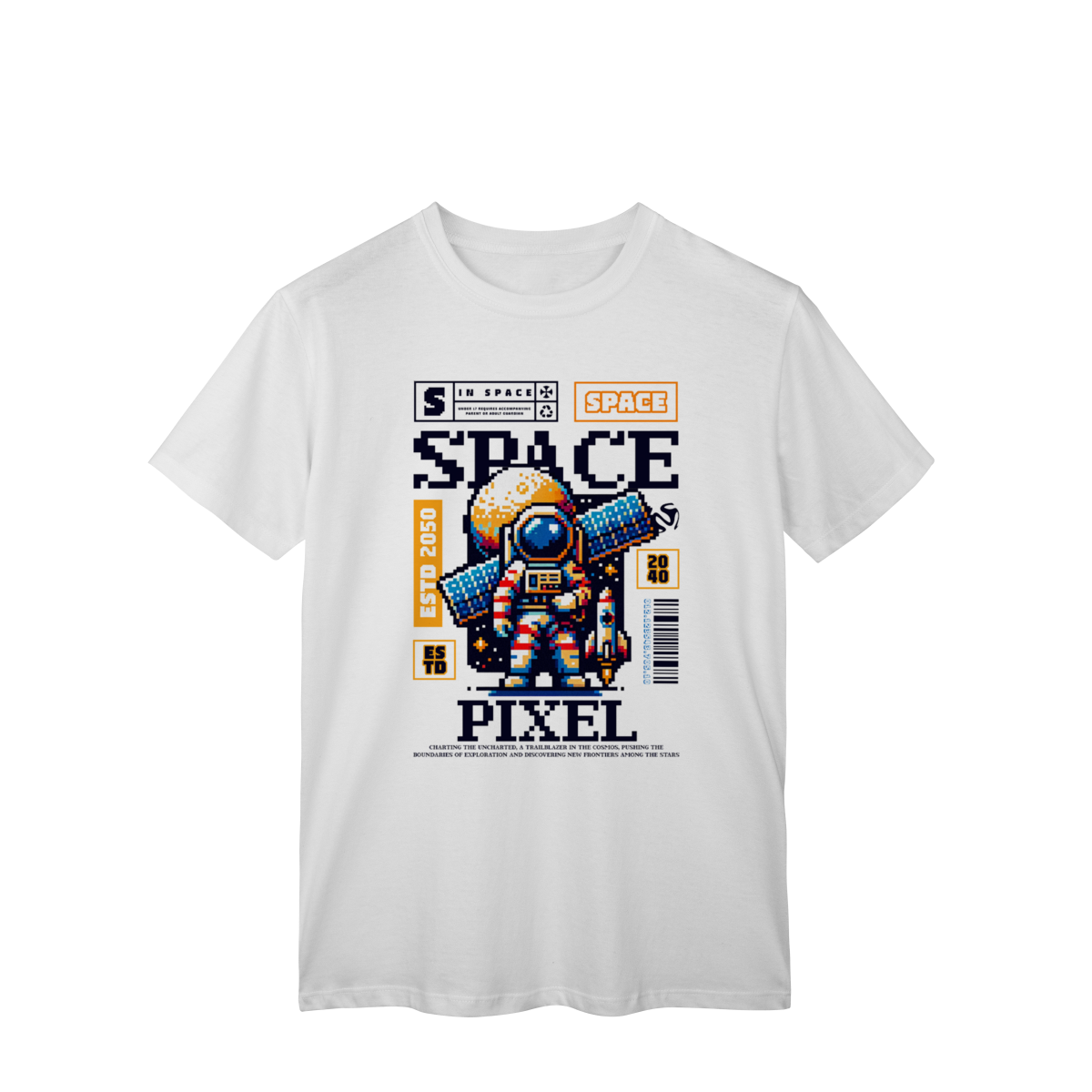 Camiseta- SPACE PIXEL