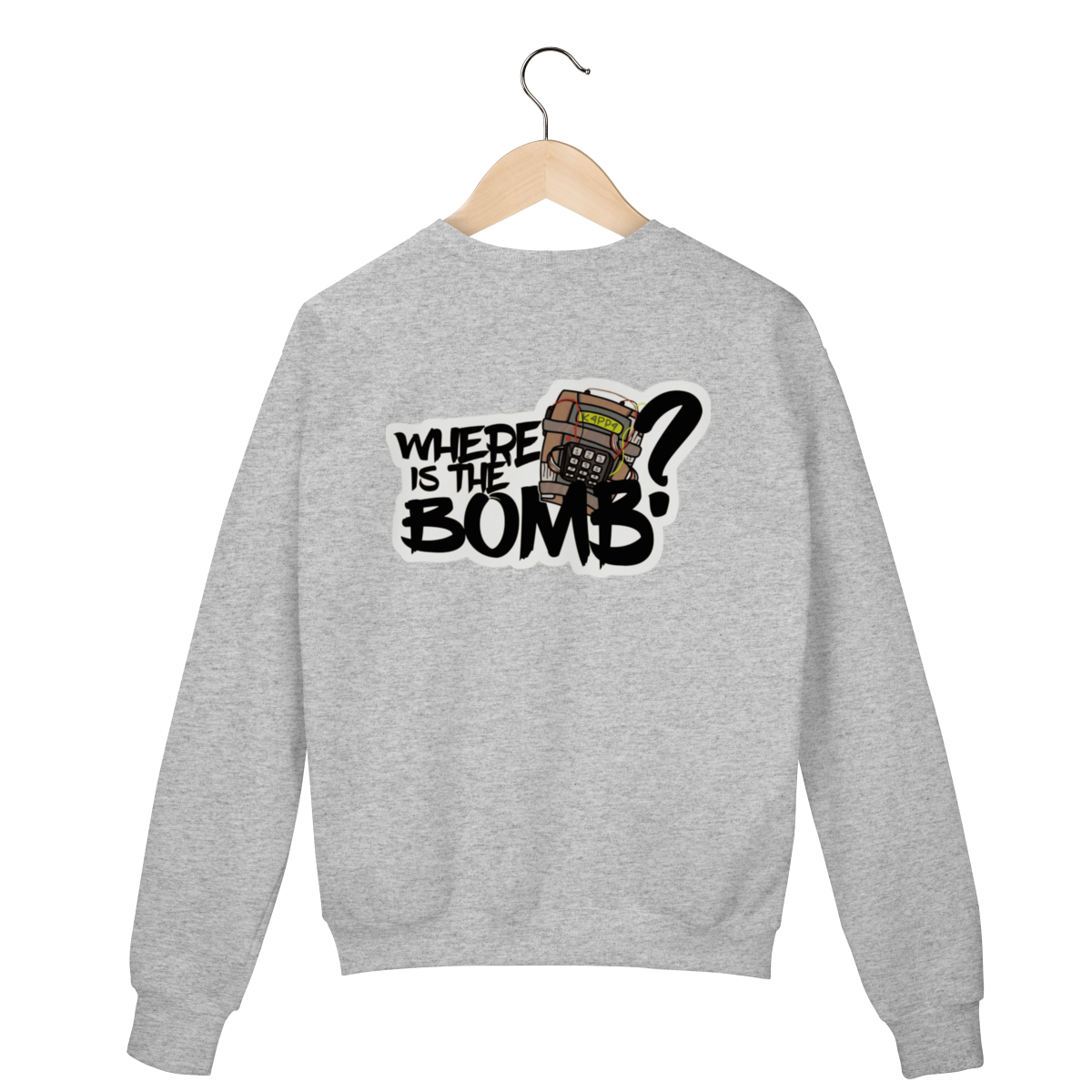 Moletom- Where is the Bomb