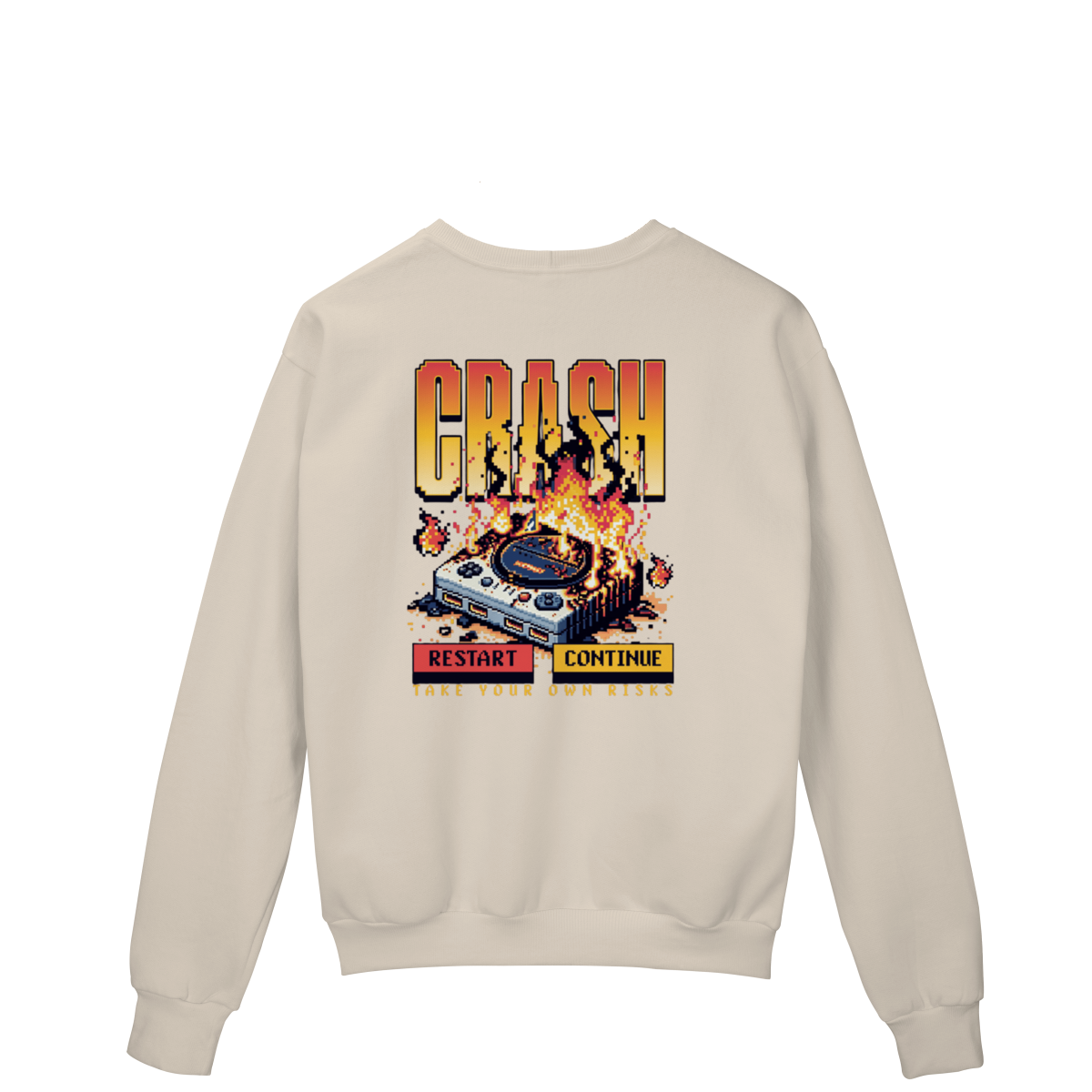 Moletom- Crash Pixel Game