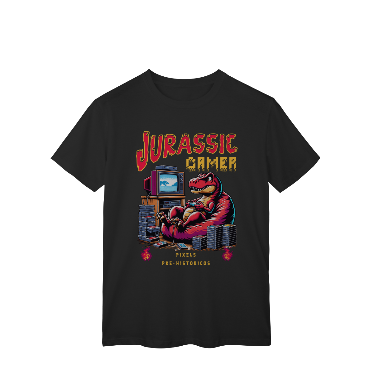 Camiseta- Jurassic Gamer 