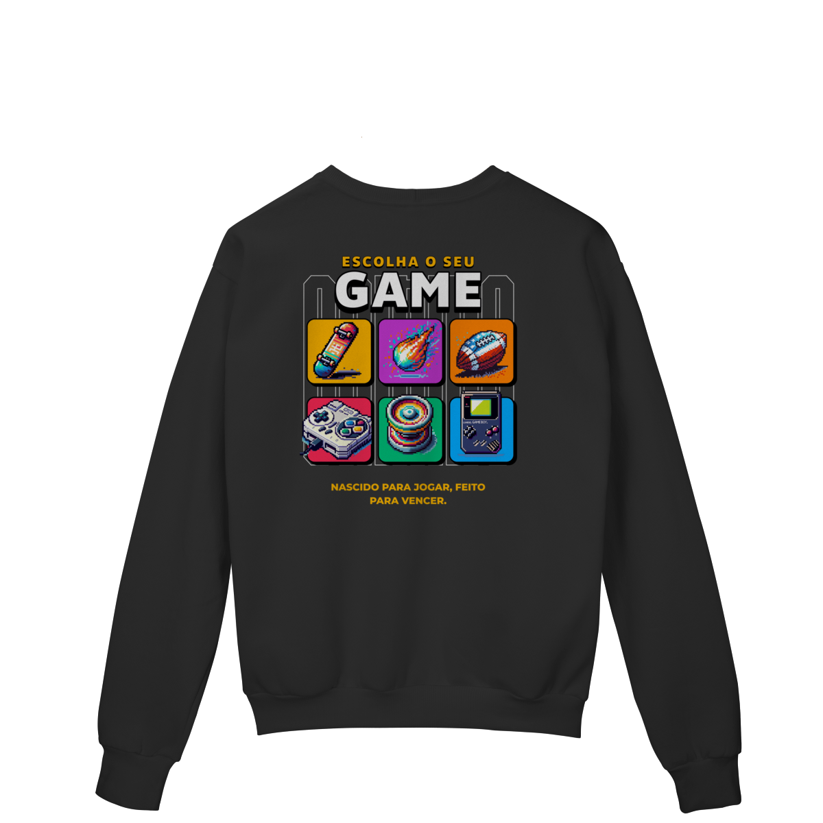 Moletom- Escolha o seu Game