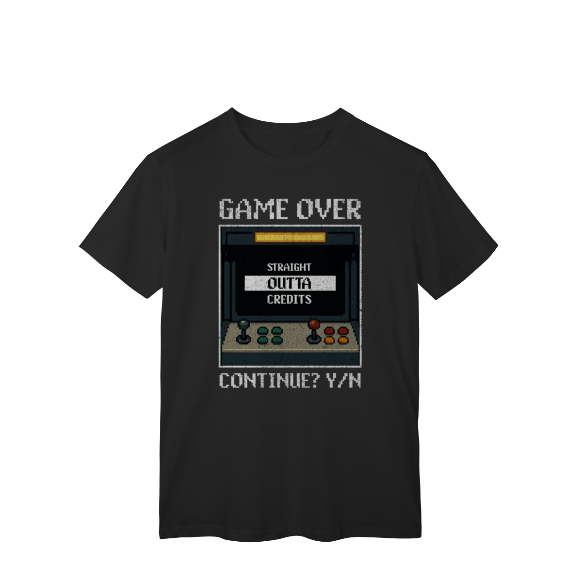 Camiseta- GAME OVER 