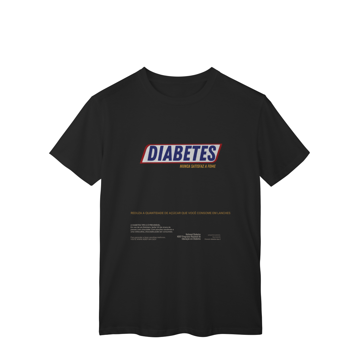 Camiseta- DIABETES (sneakers)