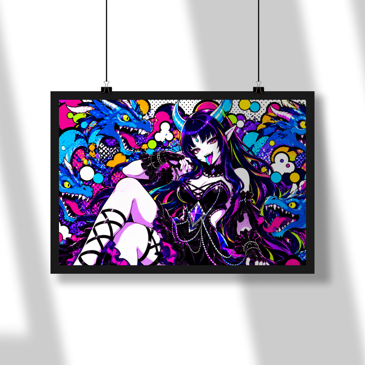 Poster - Blue Pop Art Manga R$41,15 em Kakaiju
