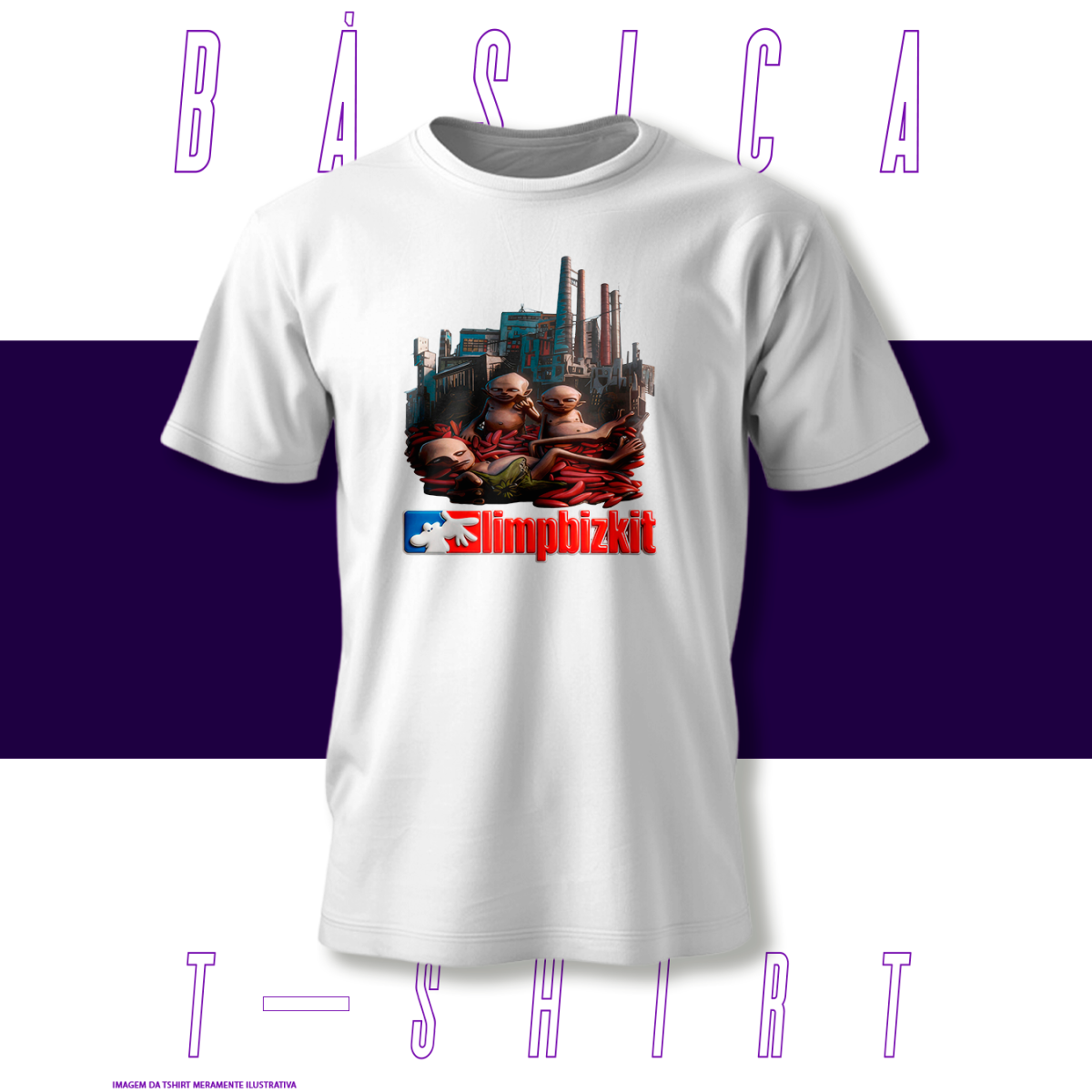 Camiseta Básica - LimpBizkit